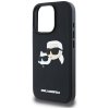 55101 1 karl lagerfeld 3d design klhcp16xrbckchlk gumeny ochranny kryt s 3d motivom karl choupette pre iphone 16 pro max cierny