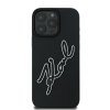 45690 2 karl lagerfeld 3d design kryt na iphone 16 pro klhcp16l3drksdlk rubber signature