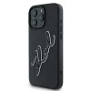 45690 5 karl lagerfeld 3d design kryt na iphone 16 pro klhcp16l3drksdlk rubber signature