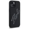 49539 5 karl lagerfeld 3d design tvrdy obal na telefon klhcp15s3drksdlk iphone 15 guma signature