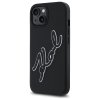 49539 2 karl lagerfeld 3d design tvrdy obal na telefon klhcp15s3drksdlk iphone 15 guma signature