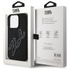 49536 6 karl lagerfeld 3d design tvrdy obal na telefon klhcp15x3drksdlk iphone 15 pro max guma signature