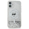 46635 3 karl lagerfeld glitter liquid magsafe kryt na iphone 16 klhmp16slgchsgh priehladny choupette head