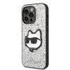 48321 3 karl lagerfeld hardcase glitter klhcp14lg2cps kryt na iphone 14 pro strieborny choupette patch