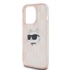 46257 1 karl lagerfeld iml luxury kryt na iphone 14 pro max klhcp14xhklpchp ruzovy choupette head monogram