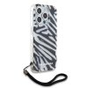46266 4 karl lagerfeld iml luxury kryt na iphone 15 pro klhcp15lhzbpkcck zebra vzor snurka