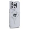 43917 4 karl lagerfeld iml magsafe kryt na iphone 14 pro klhmp14lhlschh biela kovova choupette hlava