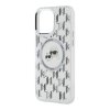 45342 1 karl lagerfeld iml magsafe kryt na iphone 15 klhmp15shmckmht priesvitny monogram karl choupette hlava