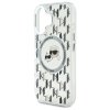 43236 3 karl lagerfeld iml magsafe kryt na iphone 16 klhmp16shmckmht priesvitny monogram karl choupette hlava