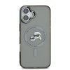 45459 4 karl lagerfeld iml magsafe kryt na iphone 16 plus klhmp16mhlskck kovova karl choupette hlava