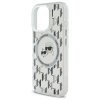 45480 7 karl lagerfeld iml magsafe kryt na iphone 16 pro max klhmp16xhmckmht priesvitny monogram karl choupette hlava