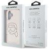 58497 6 karl lagerfeld iml rhinestones kryt pre iphone 16 karl head ruzovy
