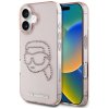 58497 karl lagerfeld iml rhinestones kryt pre iphone 16 karl head ruzovy