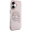 58497 2 karl lagerfeld iml rhinestones kryt pre iphone 16 karl head ruzovy