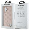 42537 6 karl lagerfeld kozeny obal magsafe klhmp16spkhporpp iphone 16 ruzova horuca peciatka