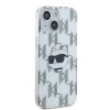 42579 3 karl lagerfeld luxusny obal iml klhcp15shklpcht iphone 15 transparentna hlava choupette monogram