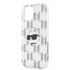 42579 2 karl lagerfeld luxusny obal iml klhcp15shklpcht iphone 15 transparentna hlava choupette monogram