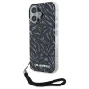 46431 karl lagerfeld pevny kryt klhcp16shzbpkccu na iphone 16 fialovy zebra so snurkou