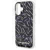 46431 1 karl lagerfeld pevny kryt klhcp16shzbpkccu na iphone 16 fialovy zebra so snurkou