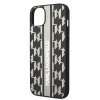 46386 1 karl lagerfeld pevny kryt s monogramom na iphone 14 plus klhcp14mpgklskg sivy pruh grey stripe
