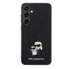 48147 1 karl lagerfeld saffiano klhcs24mpsakcmpk kryt na samsung galaxy s24 plus karl choupette kovovy odznak