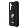 48153 4 karl lagerfeld saffiano gripstand klhcs24mgsakcpk kryt na samsung galaxy s24 plus karl choupette