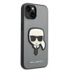 45687 4 karl lagerfeld saffiano kryt na iphone 14 plus klhcp14msapkhg strieborna karl hlava