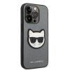 45660 6 karl lagerfeld saffiano kryt na iphone 14 pro klhcp14lsapchg strieborna choupette hlava