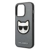 45660 1 karl lagerfeld saffiano kryt na iphone 14 pro klhcp14lsapchg strieborna choupette hlava