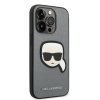 45663 4 karl lagerfeld saffiano kryt na iphone 14 pro klhcp14lsapkhg strieborna karl hlava