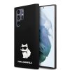 48255 karl lagerfeld silicone klhcs23lsnchbck kryt na samsung galaxy s23 ultra choupette
