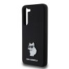 48264 4 karl lagerfeld silicone klhcs23msmhcnpk kryt na samsung galaxy s23 plus choupette kovovy odznak