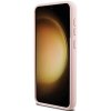 48267 5 karl lagerfeld silicone klhcs23msmhcnpp kryt na samsung galaxy s23 plus ruzovy choupette kovovy odznak