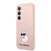 48276 2 karl lagerfeld silicone klhcs23msnchbcp kryt na samsung galaxy s23 plus ruzovy choupette