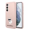 48276 karl lagerfeld silicone klhcs23msnchbcp kryt na samsung galaxy s23 plus ruzovy choupette