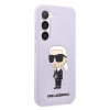 48282 3 karl lagerfeld silicone klhcs23msnikbcu kryt na samsung galaxy s23 plus fialovy ikonik