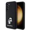 48291 karl lagerfeld silicone klhcs23ssmhkcnpk kryt na samsung galaxy s23 karl choupette kovovy odznak