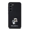 48291 1 karl lagerfeld silicone klhcs23ssmhkcnpk kryt na samsung galaxy s23 karl choupette kovovy odznak