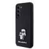 48291 2 karl lagerfeld silicone klhcs23ssmhkcnpk kryt na samsung galaxy s23 karl choupette kovovy odznak