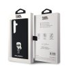 48210 6 karl lagerfeld silicone klhcs24msmhknpk kryt na samsung galaxy s24 plus ikonik kovovy odznak