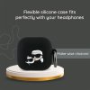 54156 5 karl lagerfeld silicone choupette head 3d kla4runchk obal pre apple airpods 4 cierny