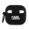 54156 1 karl lagerfeld silicone choupette head 3d kla4runchk obal pre apple airpods 4 cierny