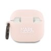 54159 1 karl lagerfeld silicone choupette head 3d kla4runchp obal pre apple airpods 4 ruzovy