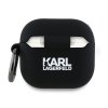 54162 1 karl lagerfeld silicone karl head 3d kla4runikk obal pre apple airpods 4 cierny