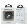 54165 2 karl lagerfeld silicone karl choupette head 3d kla4runkchk obal pre apple airpods 4 cierny