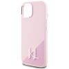 58527 3 karl lagerfeld silicone magsafe kryt pre iphone 15 ruzovy shadow metal initial