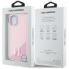58527 6 karl lagerfeld silicone magsafe kryt pre iphone 15 ruzovy shadow metal initial