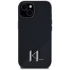58521 1 karl lagerfeld silicone magsafe kryt pre iphone 15 shadow metal initial