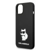 45819 1 karl lagerfeld silikonovy kryt na iphone 14 plus klhcp14msnchbck choupette cierny