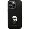 43140 2 karl lagerfeld silikonovy kryt na iphone 14 pro max klhcp14xsmhknpk ikonik s kovovym odznakom